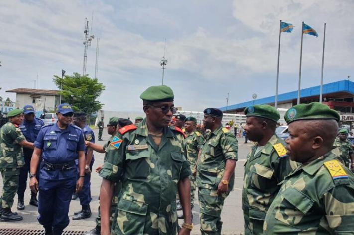 Le Général Major Mpenzo Mbele Bruno