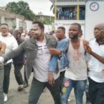 militants de l’ECIDE manifestaient à Kinshasa