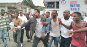 RDC – Contestation électorale : Violents affrontements entre la police et militants d’Ecide à Kinshasa