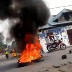 Manifestation investiture Félix Tshisekedi Goma et Beni
