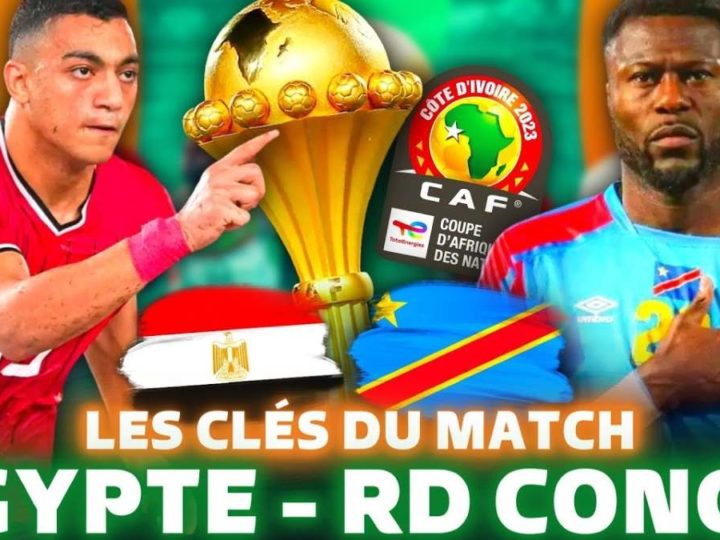 RDC vs Egypte : les Léopards visent une première victoire historique contre les pharaons après 50 ans
