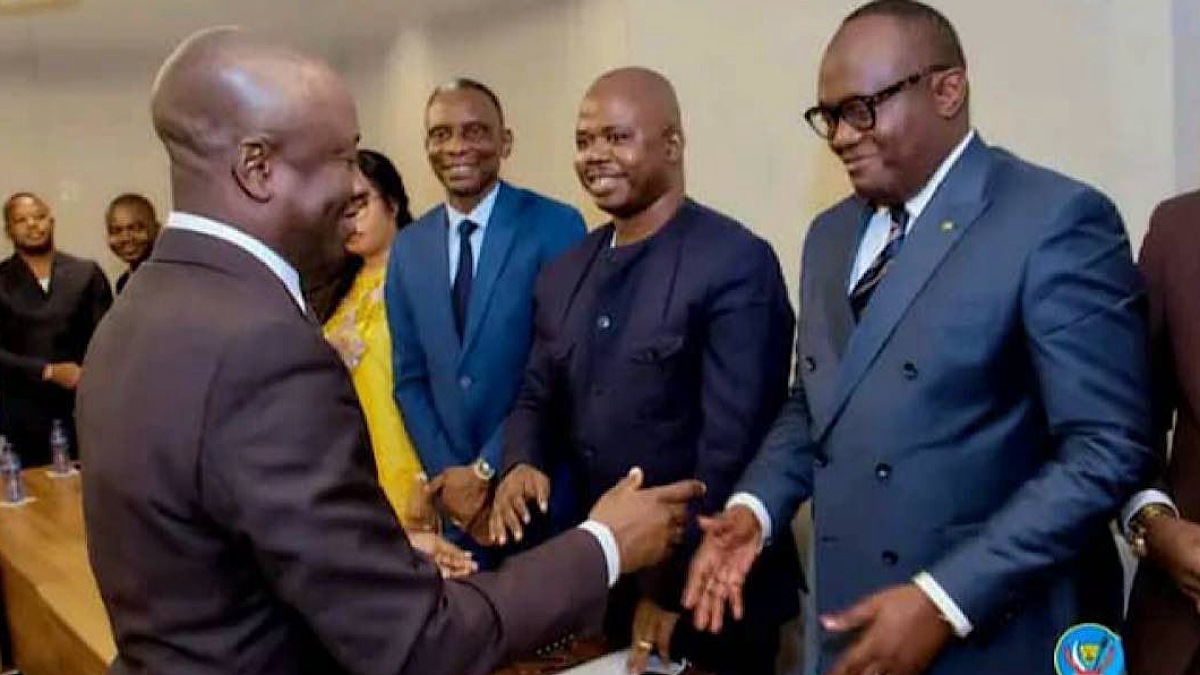 Guy Mafuta et Augustin Kabuya