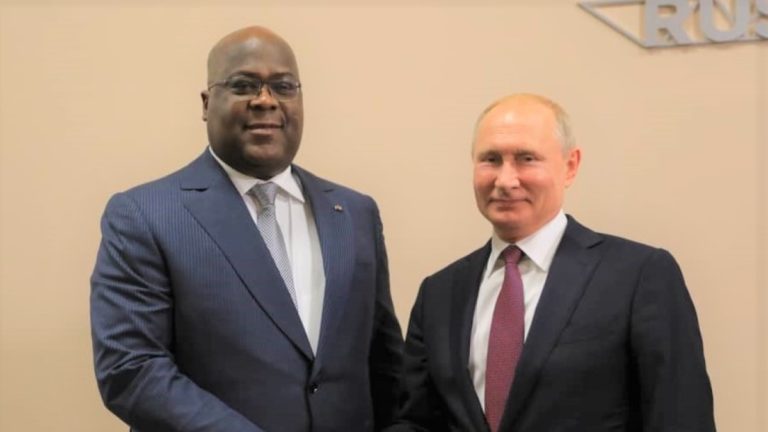 La Russie de Poutine s'engage dans un accord de coopération militaire avec la RDC