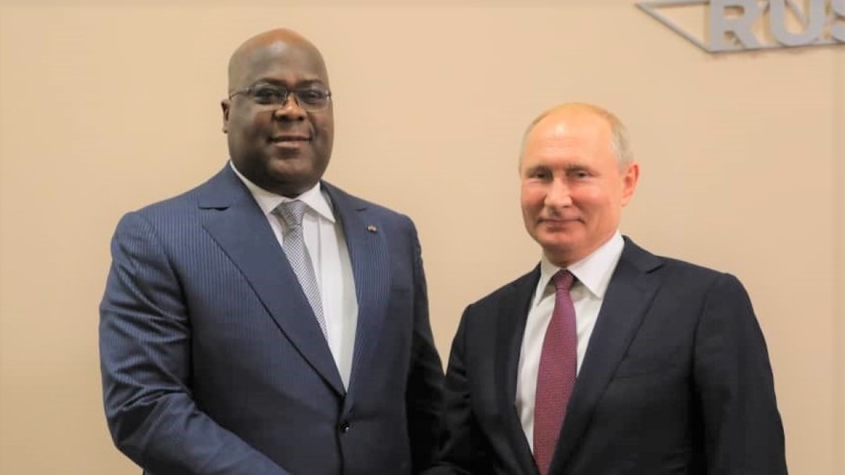 La Russie de Poutine s'engage dans un accord de coopération militaire avec la RDC