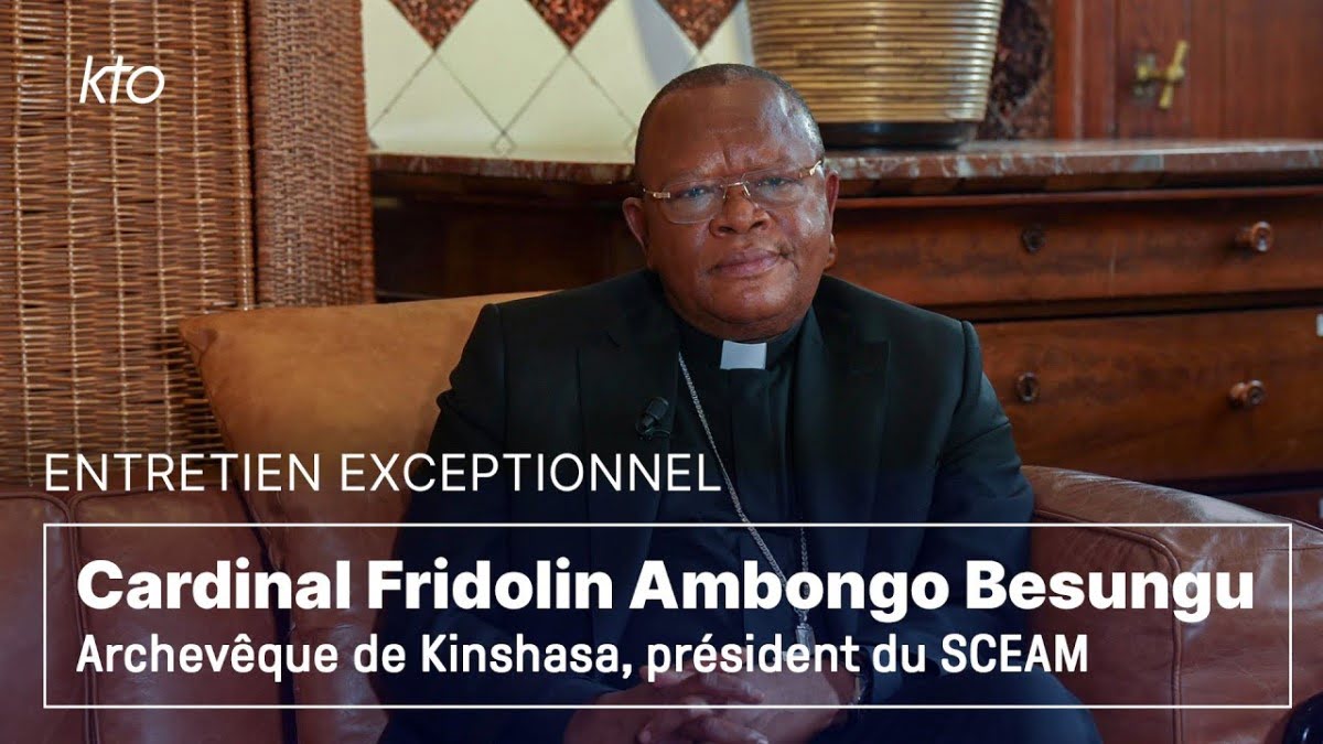 Cardinal Fridolin AMBONGO KTO interview peine de mort RDC KTO