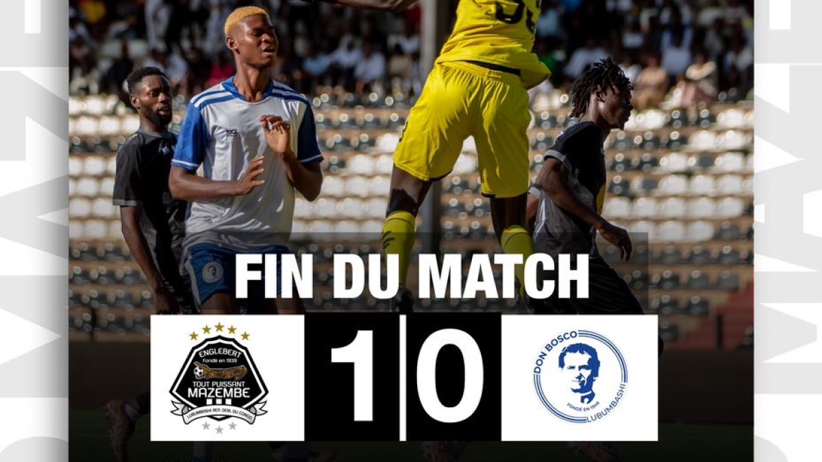 TP Mazembe sécurise la tête du classement LINAFOOT avec une victoire contre CS Don Bosco