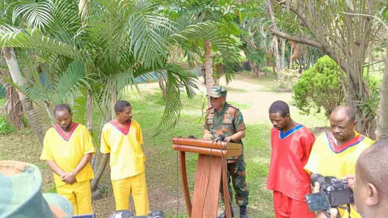 FARDC de 4 associés des Forces Rwandaises et M23