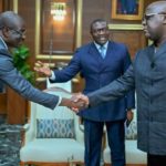 Sino-Congolais avec le directeur de l'APCSC