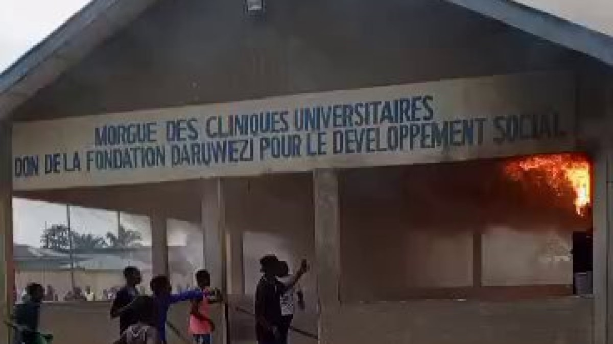morgue des Cliniques universitaires de Kisangani