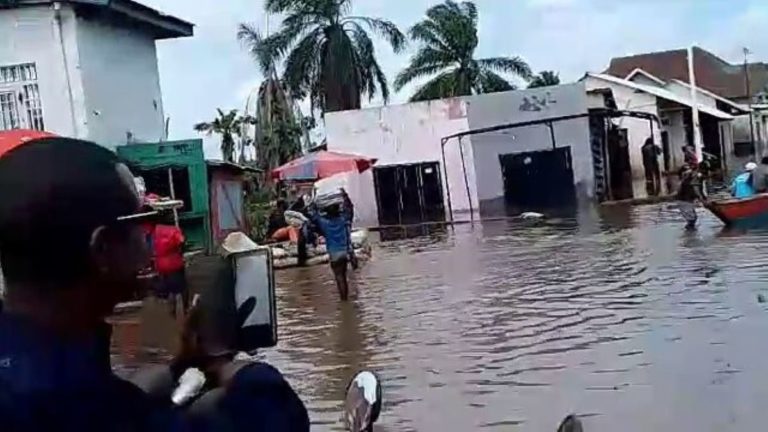 Kalemie innondation Tanganyika