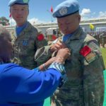 Les Casques bleus chinois quittent la RDC