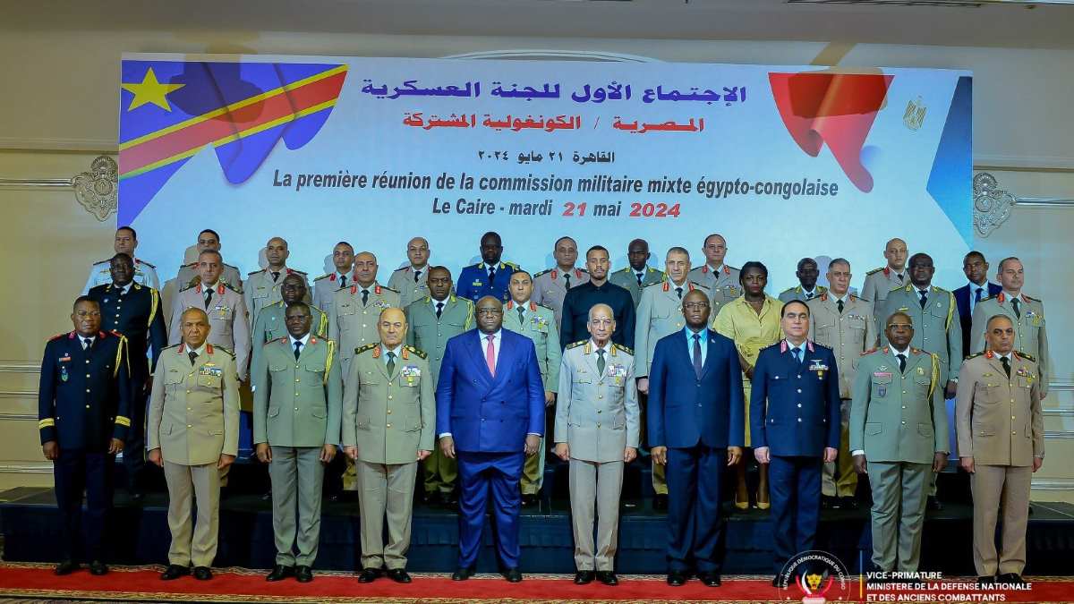 Jean-Pierre Bemba en Égypte