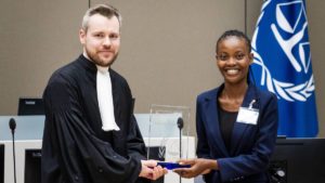 Procès FictifA de la CPI Debora Sabanga de l'Unikin