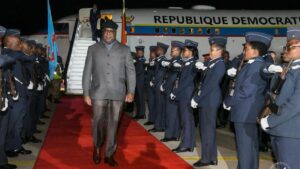 Félix Tshisekedi arrivé à Pretoria pour l'investiture de Cyril Ramaphosa