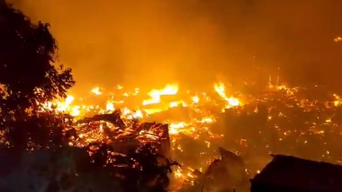 Incendie à Bukavu Nyamugo