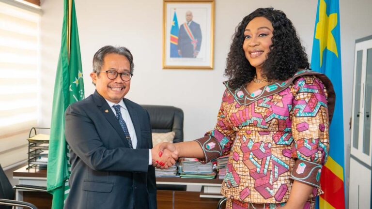 Gracia Yamba a reçu officiellement l'invitation de la RDC au Forum Indonésie-Afrique
