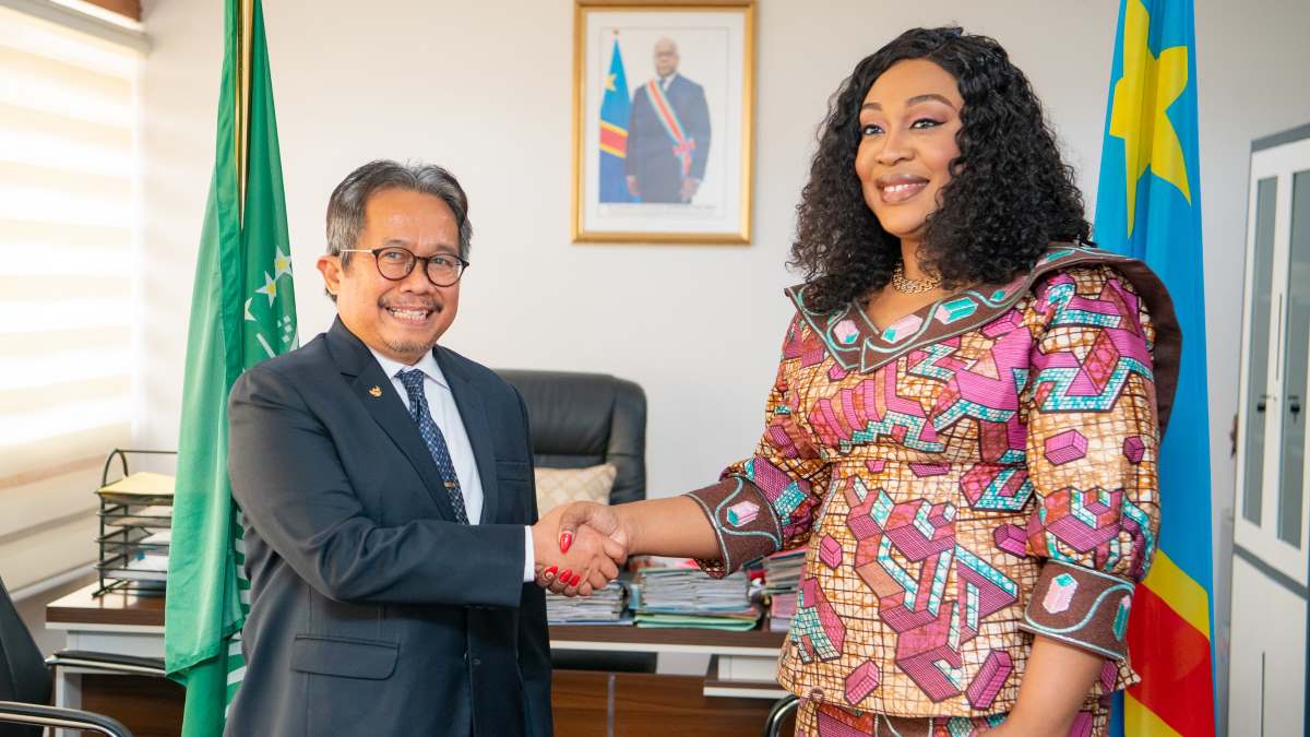 Gracia Yamba a reçu officiellement l'invitation de la RDC au Forum Indonésie-Afrique