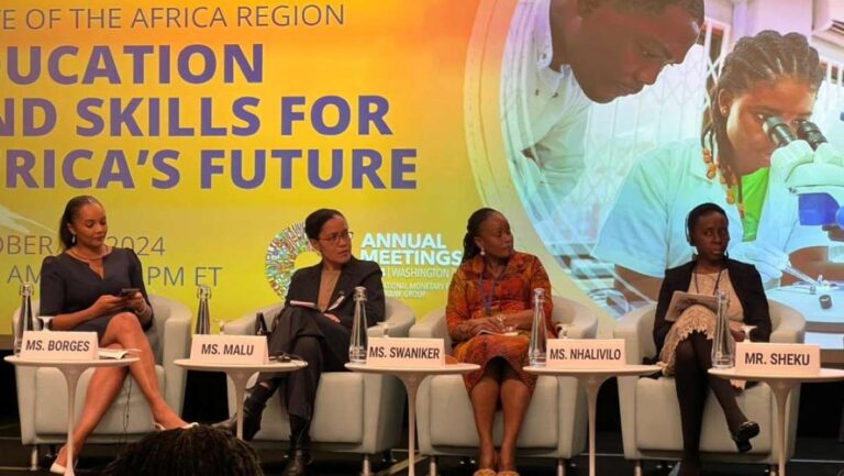 Raissa Malu évoque les bienfaits de la gratuité de l'enseignement à Washington