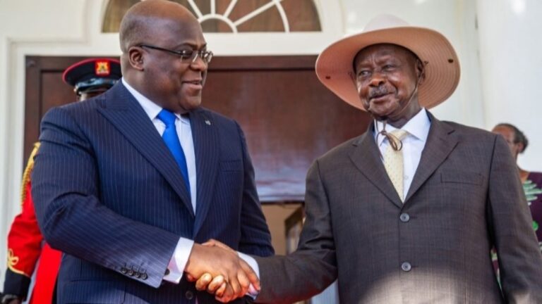 Tshisekedi Museveni RDC Ouganda