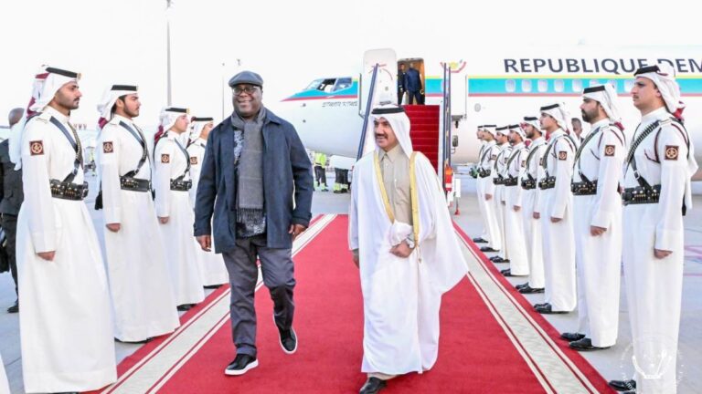 Félix Tshisekedi au Qatar à Doha