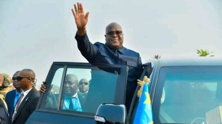 Félix Tshisekedi à Lubumbashi
