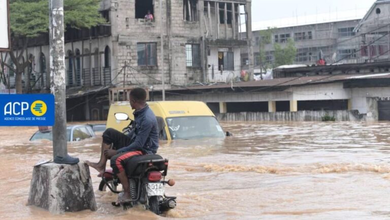 kINSHASA INONDATION ndjili aéroport