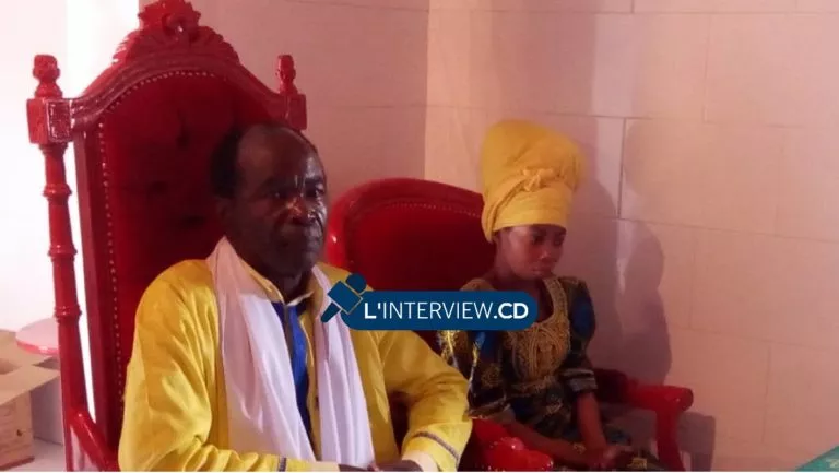 Ne Muanda Nsemi et sa femme