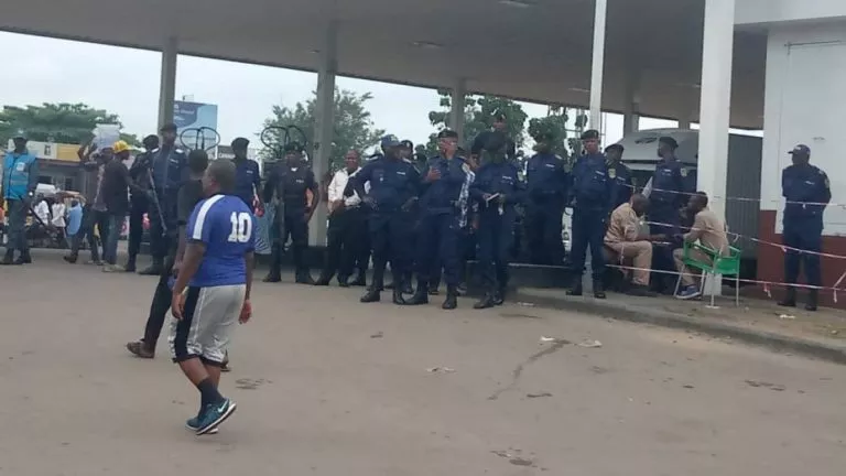 marche clc kinshasa police