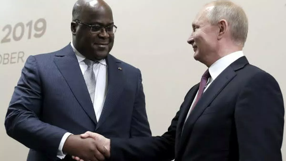 Russie-RDC: À Sotchi, Vladimir Poutine a fait des éloges à Félix Tshisekedi