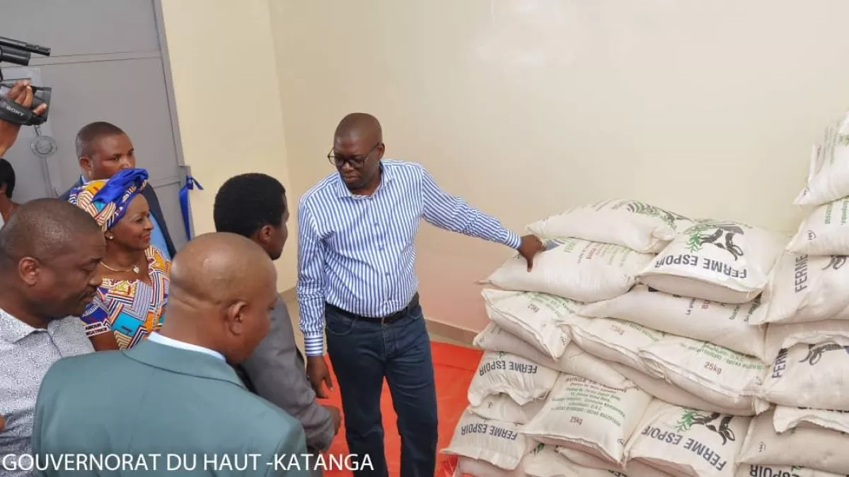 Haut-Katanga: arrivée ce jeudi de plusieurs tonnes de la farine “break fast” en provenance de la RSA
