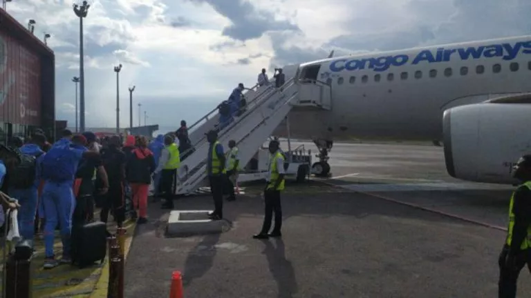 léopards sont arrivés à Banjul