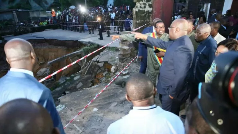 travaux d'urgence kinshasa