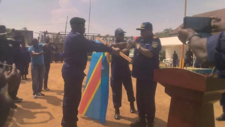 4 nouveaux commandants de la PNC à beni