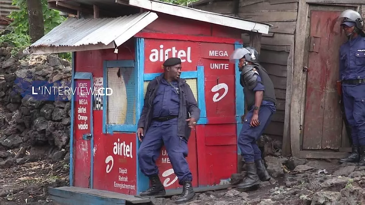 Manifestation à Goma : La population accuse la police de tirer à balles réelles contre les manifestants au quartier Mabanga