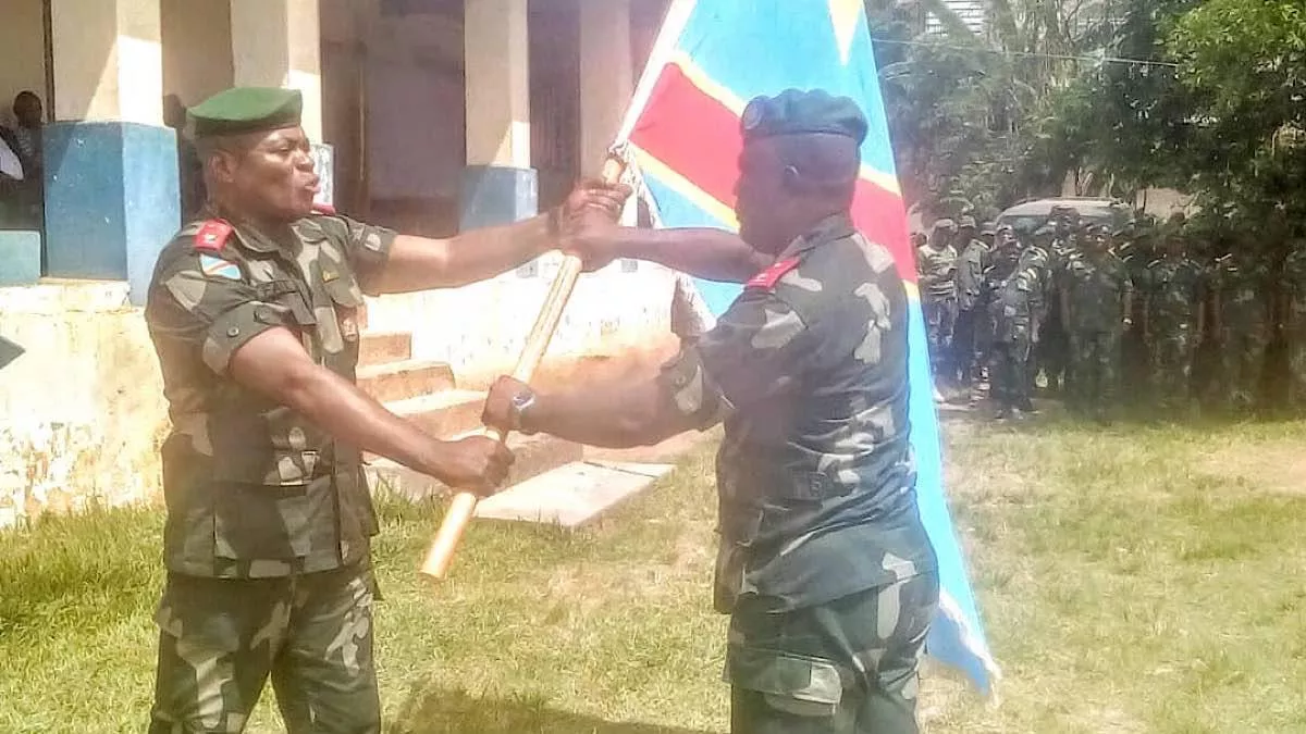 Sud-Kivu : le gén. Gaby Boswane remplace Rugai Sengabo à la commande du secteur opérationnel Sokola 2 sud