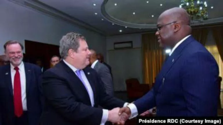 Felix Tshisekedi et Hammer