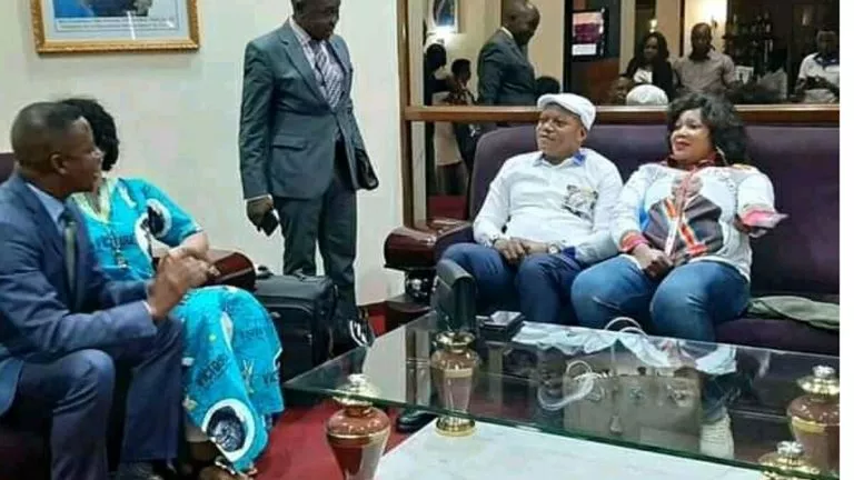 Jean marc Kabund en route pour kananga