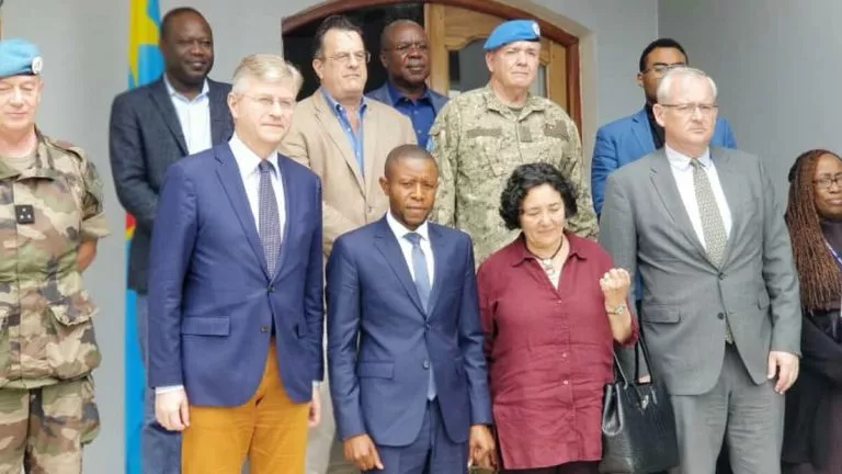 Le Secrétaire Général des Nations Unies aux opérations de paix a échangé avec le gouverneur du Nord-Kivu