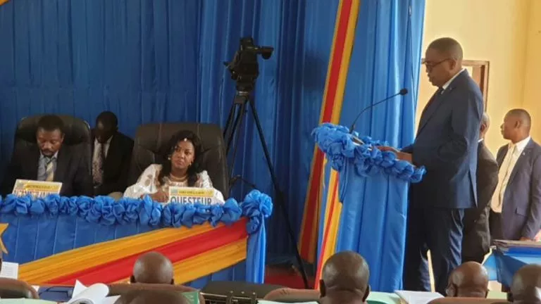 Le gouverneur présente le projet d'édit budgétaire Sud kivu