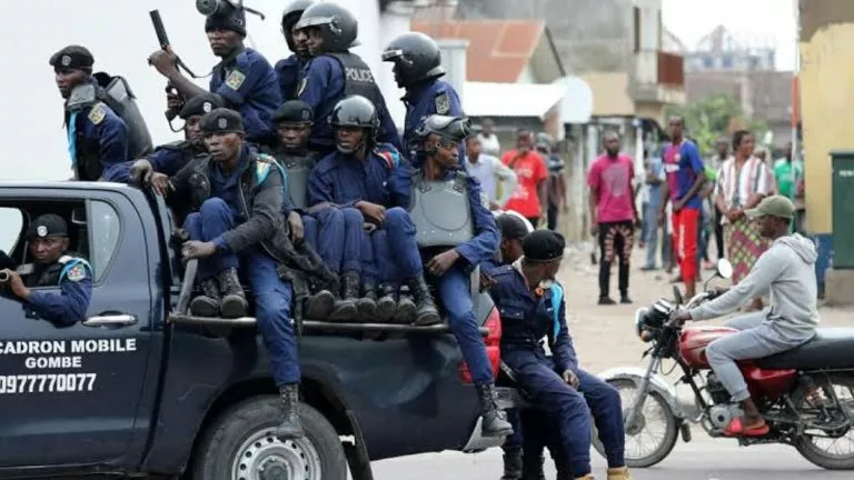 RDC policier salaire