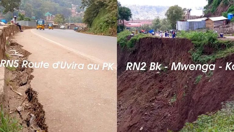 RN2 RN5 sud kivu