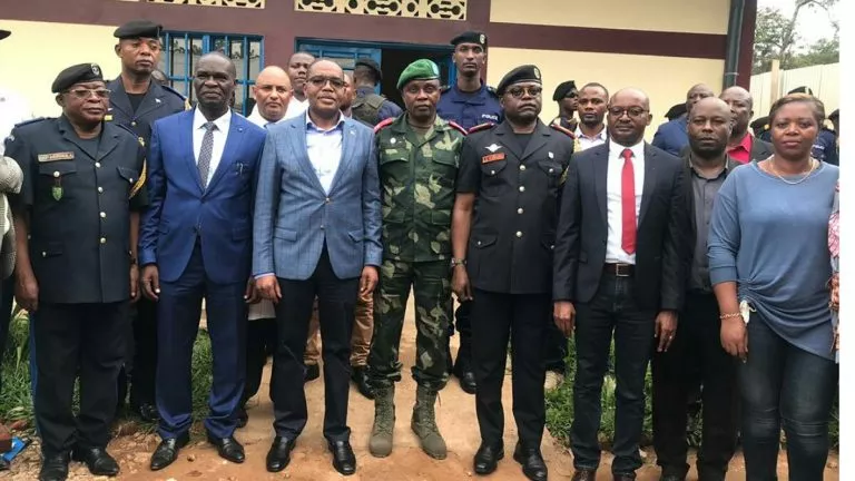 le gouverneur Ngwabidje inaugure un centre médical moderne de la police d'Uvira