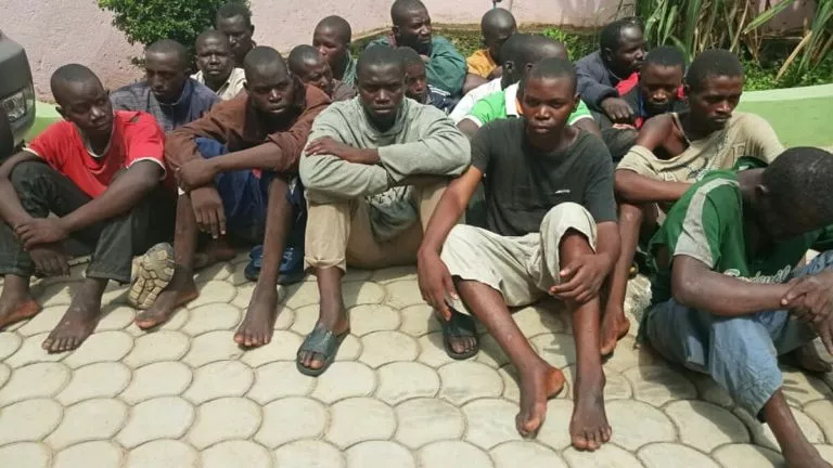 une trentaine des rebelles capturés à beni