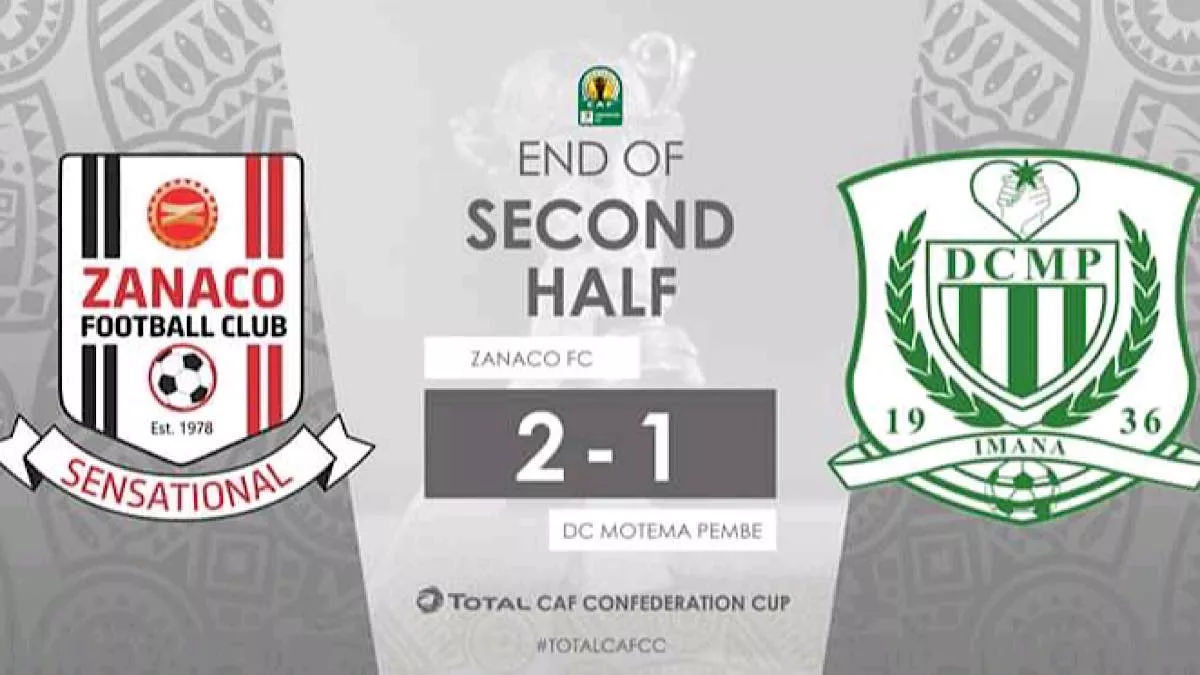 CAF /C2 : DCMP tombe devant Zanaco à Lusaka (1-2), et chute à la 3ème place