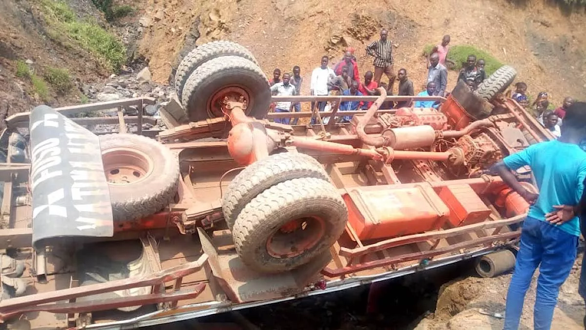 Nyiragongo : un grave accident de circulation fait 5 morts et 2 blessés à Kibumba
