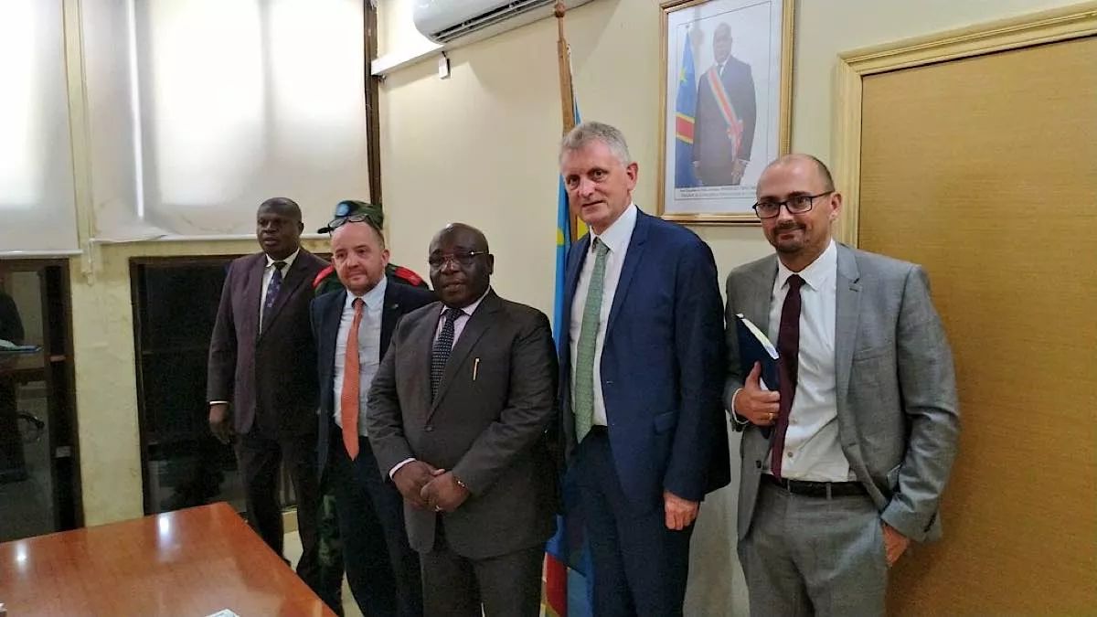 RDC : Aimé Ngoyi Mukena salue le soutien de l’UE à l’action du gouvernement contre les groupes armés