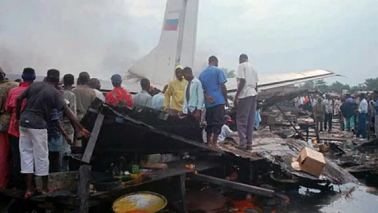 Crash TypeK, actuel Zigida à kinshasa,