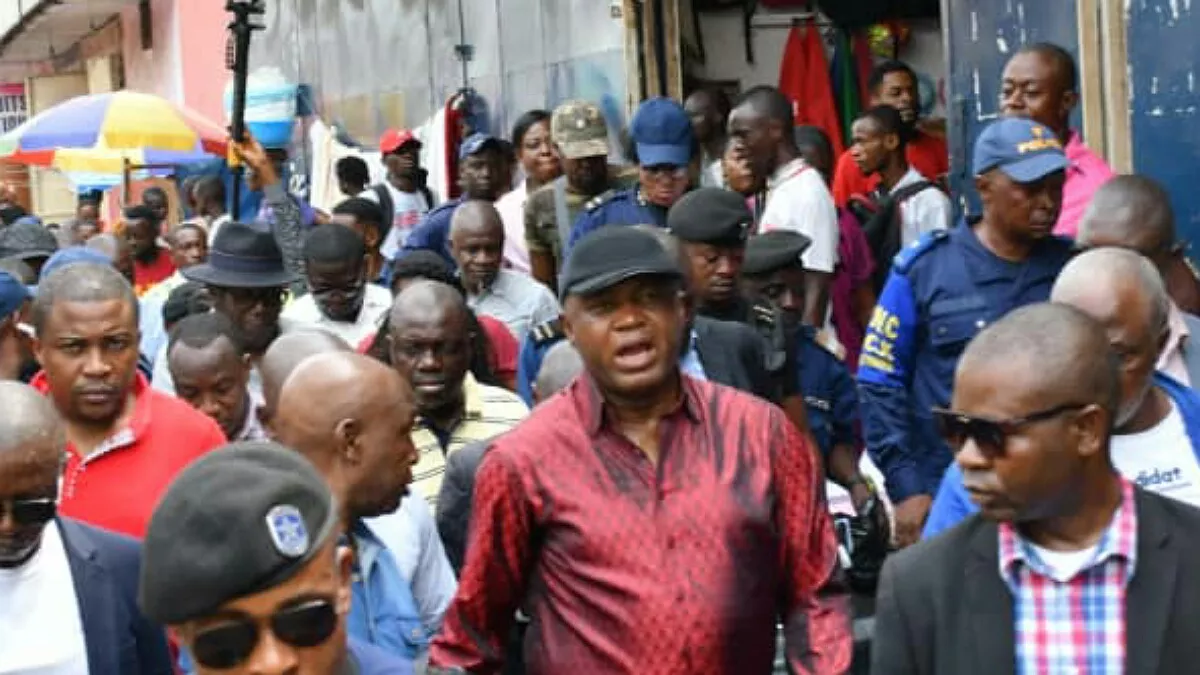 Kinshasa : Gentiny Ngobila promet de moderniser le grand marché Zando