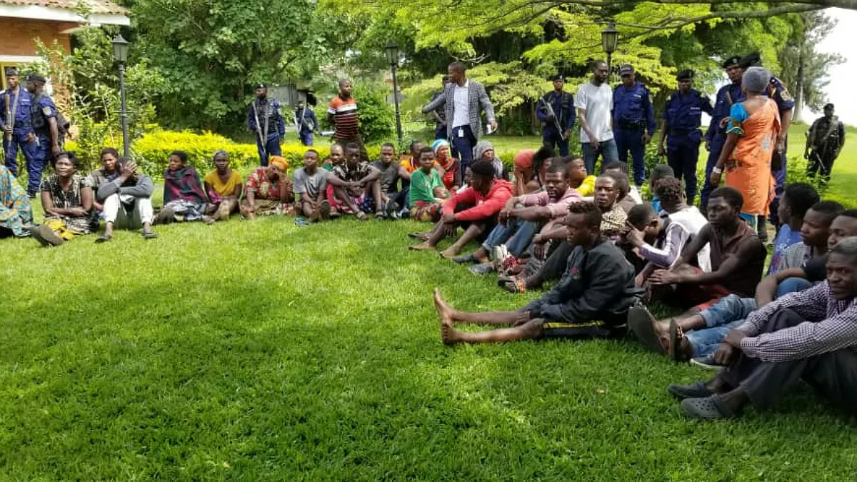 Lutte contre la criminalité urbaine à Goma : Plus de 40 présumés bandits présentés au gouverneur