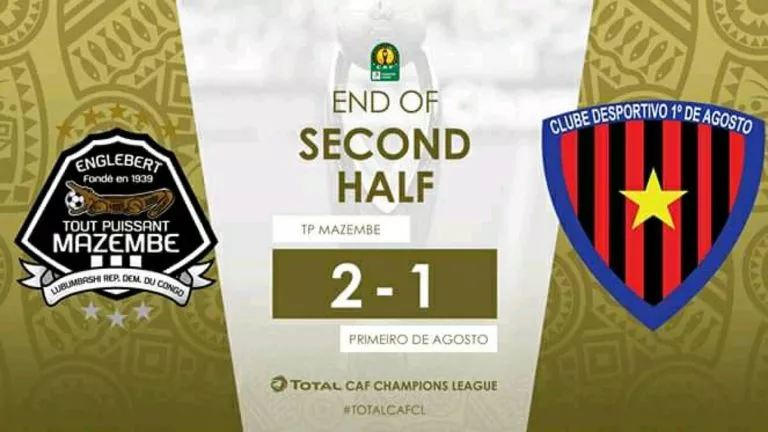 Mazembe bat Primeiro de Agosto